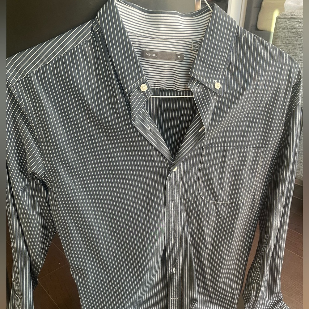 Vince Striped Men's Shirt